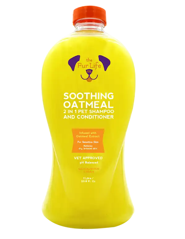 Soothing Oatmeal 2 in 1 Pet Shampoo & Conditioner | The Fur Life Co.