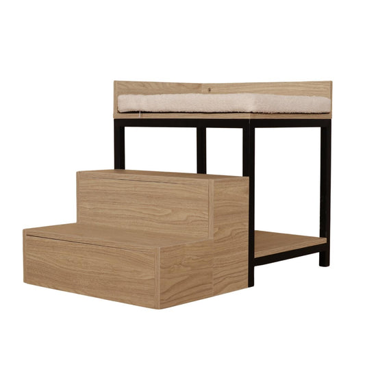MALIK Pet Bed with Steps Mr. Chuck Pet Store